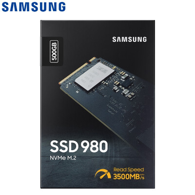 三星980 500GB SSD固态硬盘 M.2接口NVMe协议  （SAMSUNG MZ-V8V500BW）