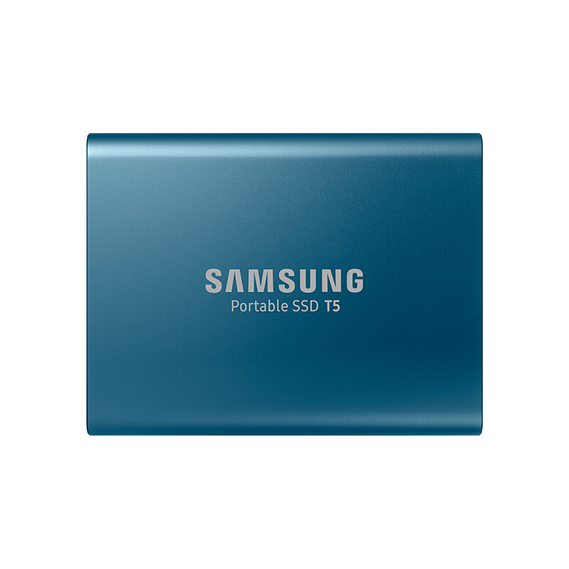 SAMSUNG三星移动固态T5 500GB Type-c USB3.1 珊瑚蓝 最大传输速度540MB/s 安全便携