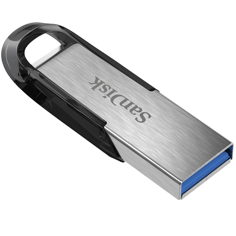 闪迪 （SanDisk）64GB USB3.0 U盘 CZ73酷铄 银色 读速150MB/s 金属外壳 内含安全加密软件