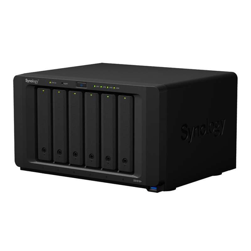 Synology群晖 DS1618+网络存储器NAS企业服务器私有云nas DS1618+(空箱不含硬盘)