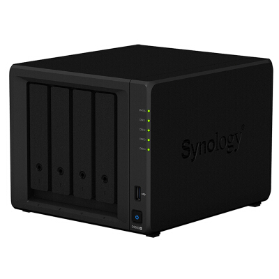 群晖（Synology）DS920+ 四核心4盘位 NAS网络存储服务器 （无内置硬盘 ）