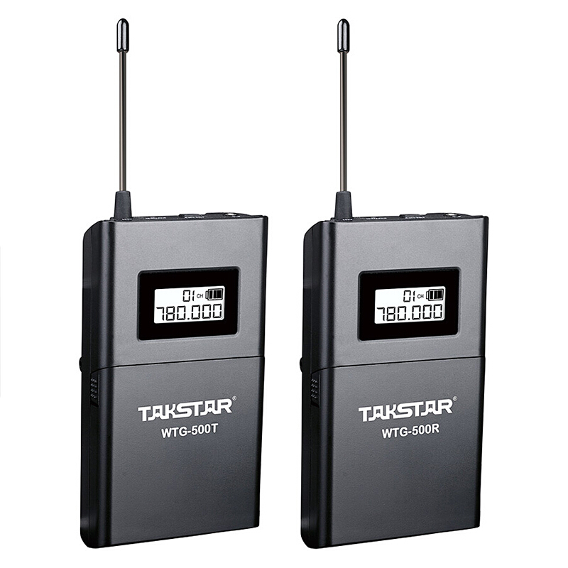 得胜（TAKSTAR）WTG-500无线讲解器一对多传声系统导游教学同声传译 发射器+接收器