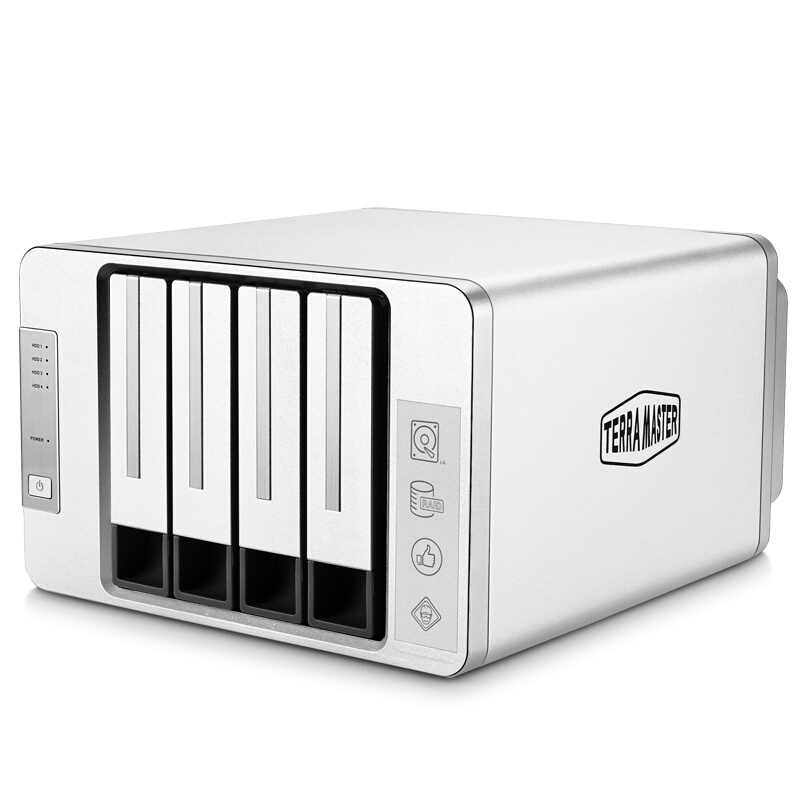 铁威马(TerraMaster) 新F4-300 4盘RAID磁盘阵列盒阵列柜 USB3.0硬盘盒 Type-c（非NAS网络存储云存储）