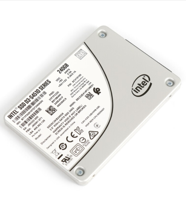 Intel英特尔S4510 1.92T SATA3 企业级固态硬盘