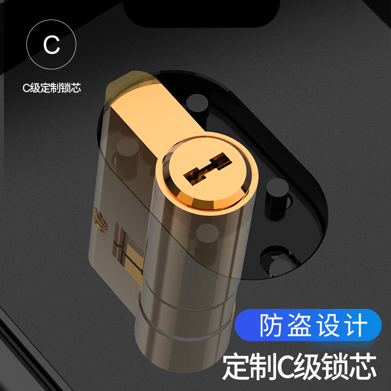 技象TP778智能锁 4G NB-IoT联网锁 防窥密码锁 活体指纹锁